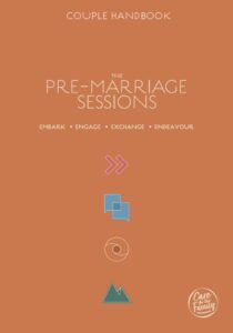 The Pre-marriage Sessions couple handbook cover image